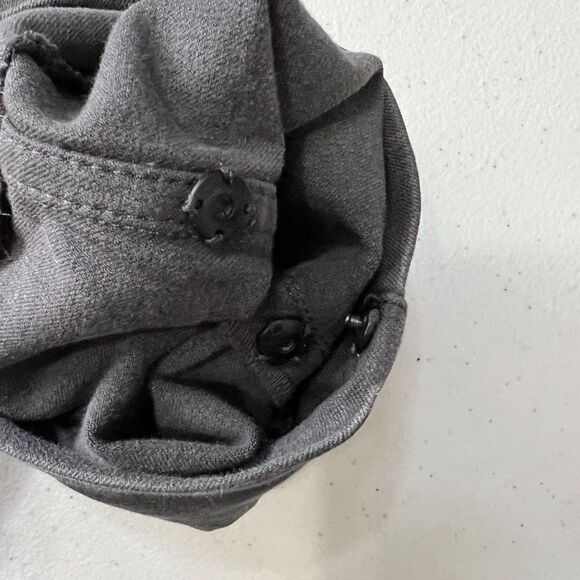 MM Lafleur Women Size 4 New York Gray Adjustable Hem Pants - Picture 9 of 9